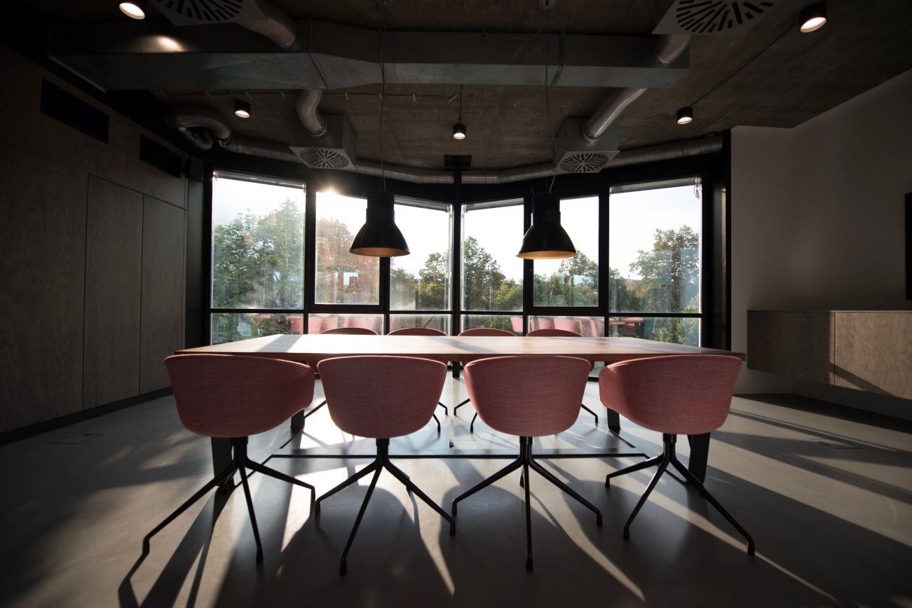 empty conference room